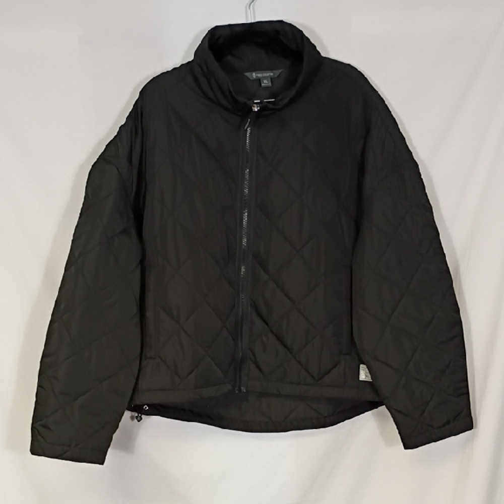 Free Country Women's Black Quilted Jacket Size XL